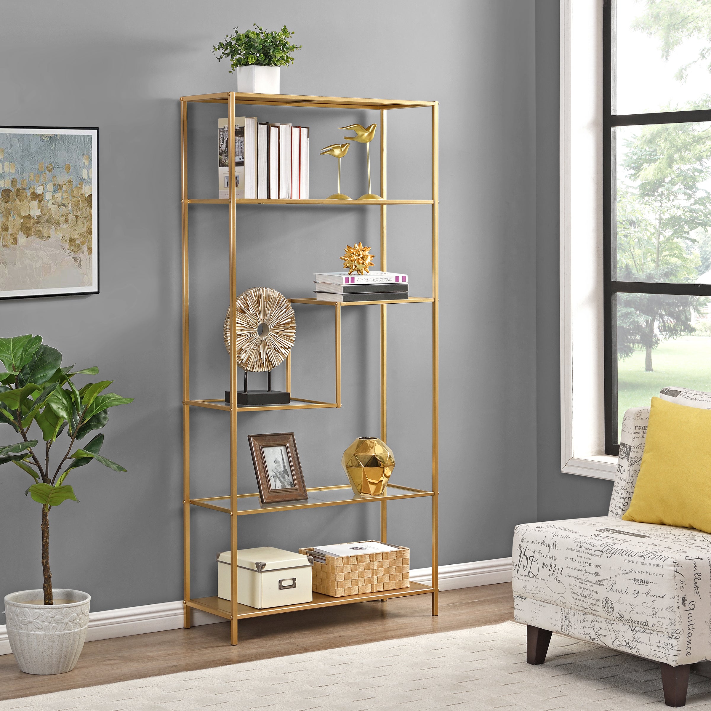 Floor Shelves
