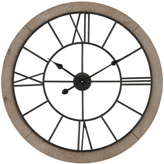 Timeworn Cottage Wall Clock