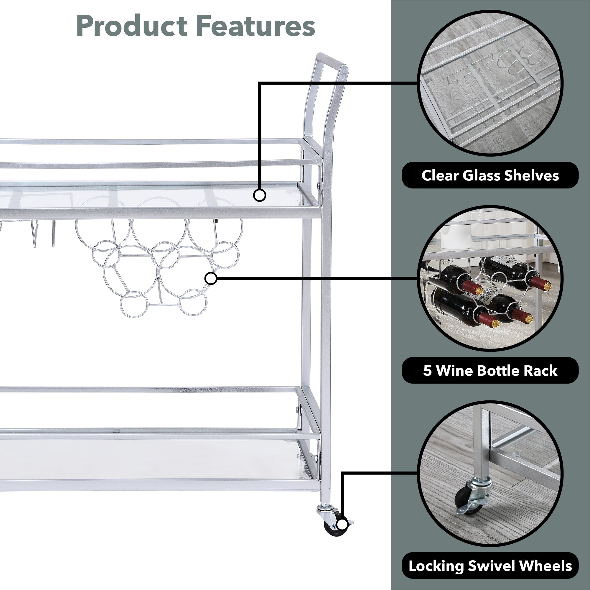 Francesca Bar Cart