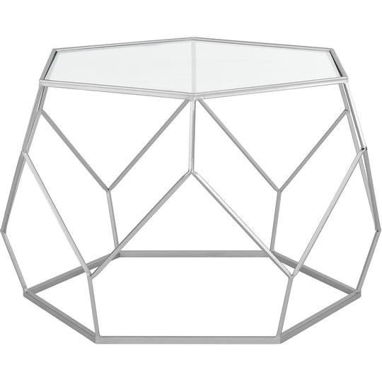 Geometric Glam Coffee Table