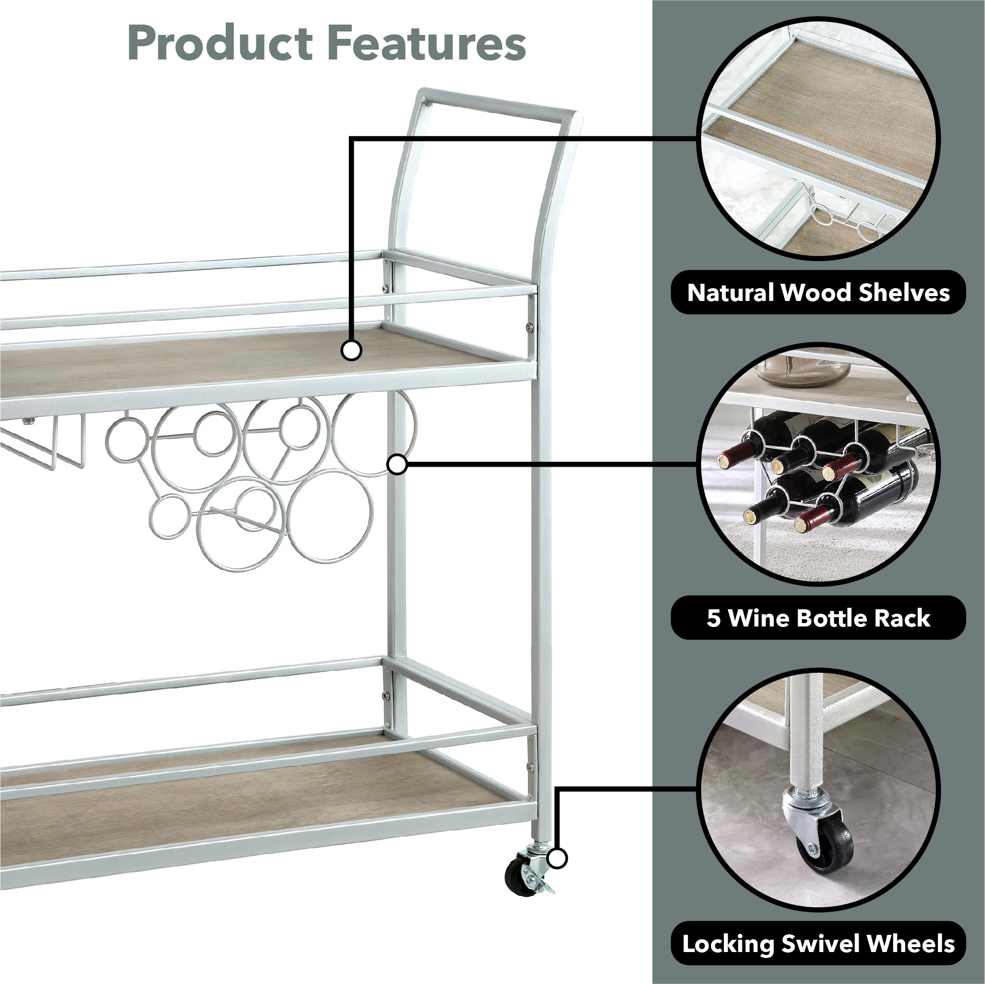 Francesca Bar Cart