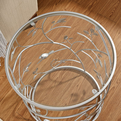 Large Bird And Branches End Table