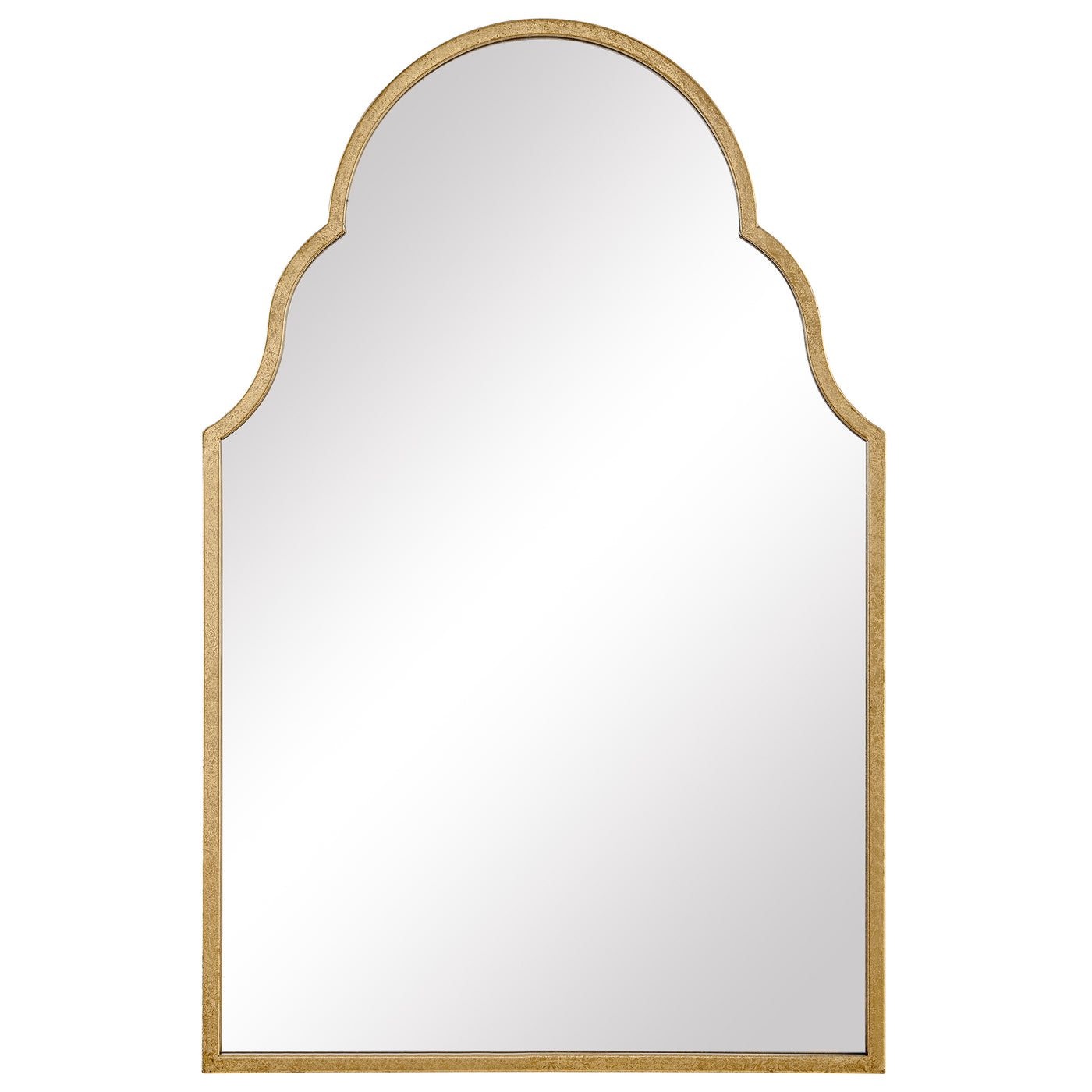 FirsTime & Co. Gold Cecily Wall Mirror, Modern Style, Made of Metal