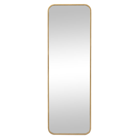 FirsTime & Co. Gold Janika Standing Mirror, Glam Style, Made of Metal